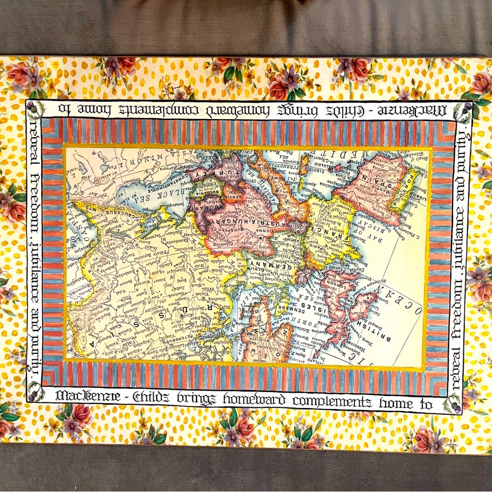 Mackenzie Childs Global Placemats
